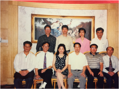 Group portrait of Guangzhou Association founding members